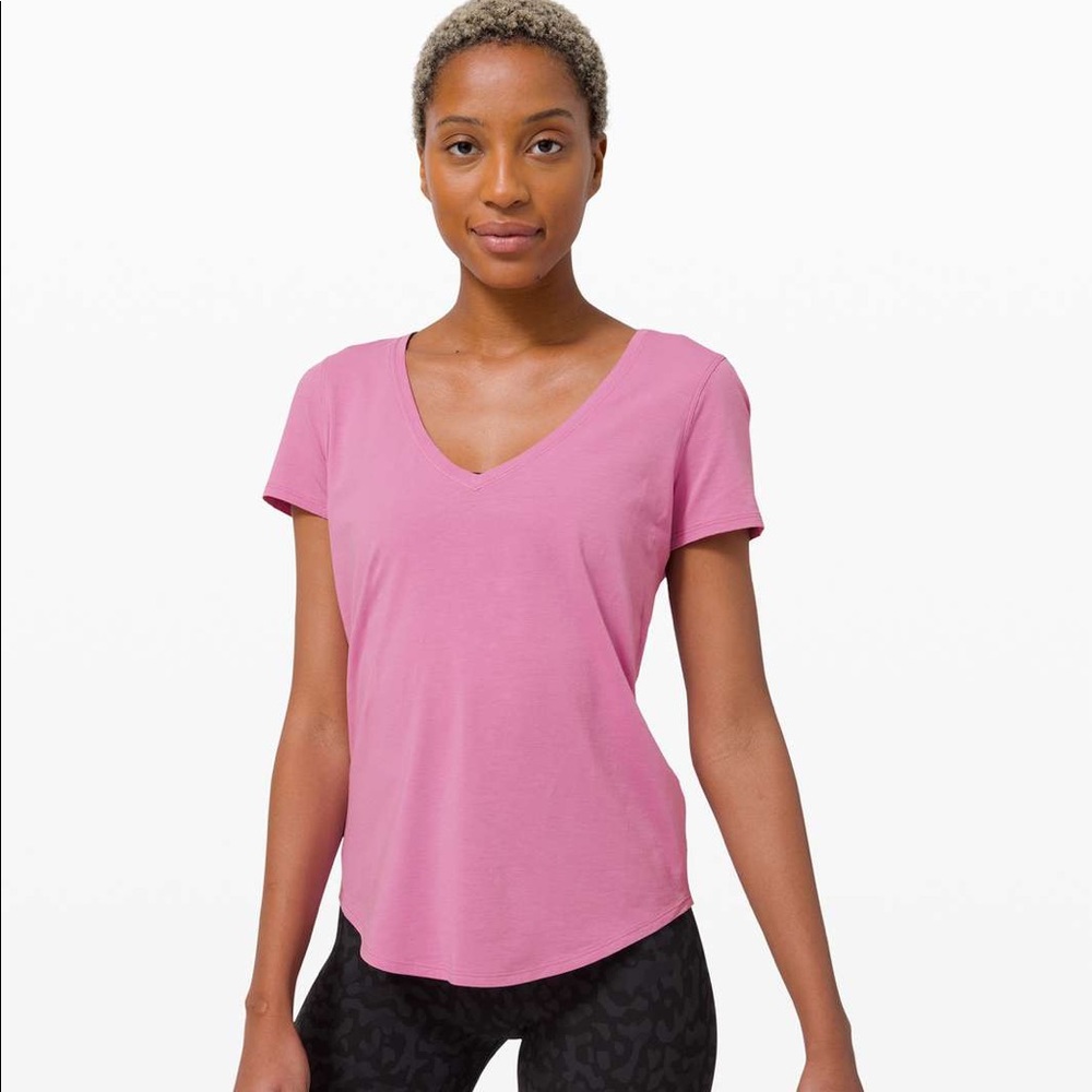 Lululemon Love Tee V Neck *Curved Hem